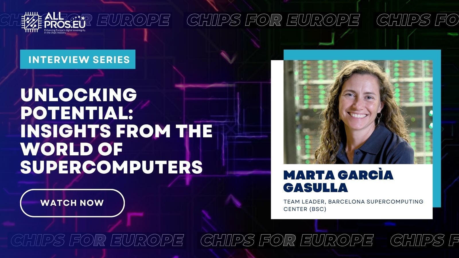 Interview with Marta García Gasulla, Barcelona Supercomputing Center