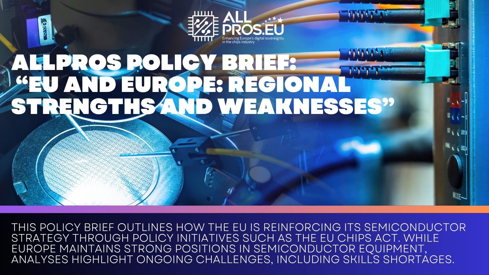 Policy Brief: "EU and Europe: Regional Strengths and Weaknesses"