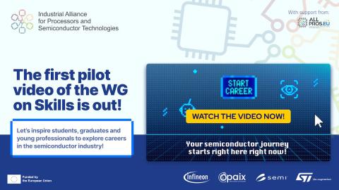 First pilot video of the Image Campaign for semiconductors